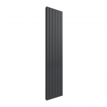 MaxHeat Pulse Anthracite Double Vertical Designer Radiator 1800mm (H) x 420mm (W) | Product Image