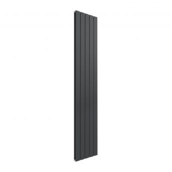 MaxHeat Pulse Anthracite Double Vertical Designer Radiator 1800mm (H) x 350mm (W) | Product Image