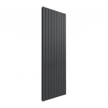 MaxHeat Pulse Anthracite Double Vertical Designer Radiator 1800mm (H) x 630mm (W) | Product Image