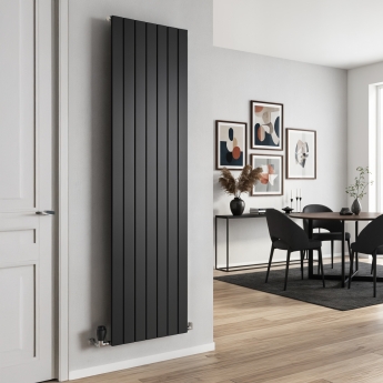 MaxHeat Pulse Anthracite Vertical Designer Radiator