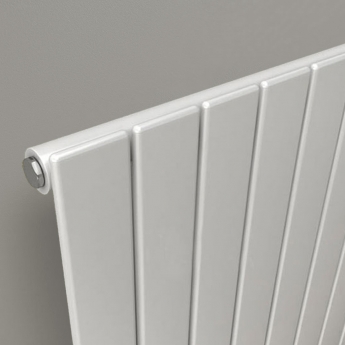 MaxHeat Pulse White Vertical Designer Radiator