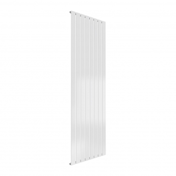 MaxHeat Pulse White Single Vertical Designer Radiator 1800mm (H) x 560mm (W) | Product Image