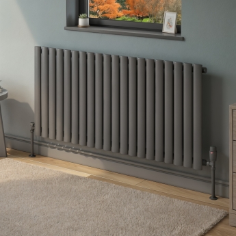 MaxHeat Rapid Anthracite Horizontal Designer Radiator
