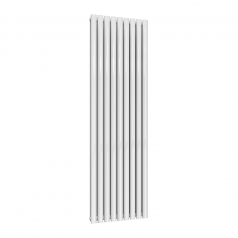 MaxHeat Rapid White Double Vertical Designer Radiator 1800mm (H) x 540mm (W) | Product Image