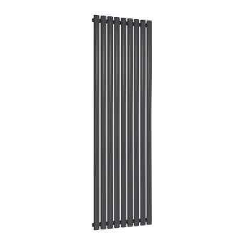 Rapidfix Radiator MaxHeat Rapid Single Designer Radiator | Anthracite Grey | 1600mm x 540mm
