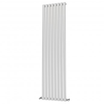 MaxHeat Saltash Single Designer Vertical Radiator 1800mm H x 464mm W White