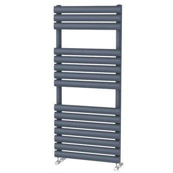 MaxHeat Saltash Designer Towel Rail 1120mm High x 500mm Wide Anthracite