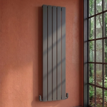 MaxHeat Shift Anthracite Vertical Aluminium Designer Radiator | Product Image