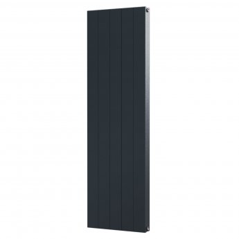 MaxHeat Stride Double Designer Vertical Radiator 1600mm H x 466mm W - Anthracite