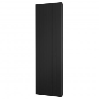 MaxHeat Stride Double Designer Vertical Radiator 1800mm H x 560mm W - Black