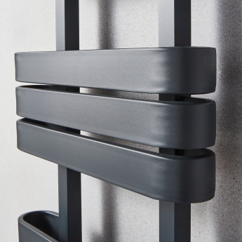 Prestige Tampa Anthracite Designer Heated Towel Rail