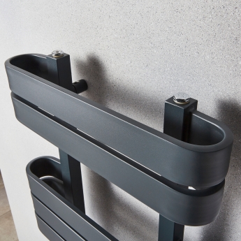Prestige Tampa Anthracite Designer Heated Towel Rail