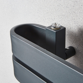 Prestige Tampa Anthracite Designer Heated Towel Rail