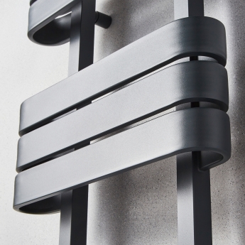 Prestige Tampa Anthracite Designer Heated Towel Rail