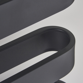 Prestige Texas Anthracite Designer Heated Towel Rail