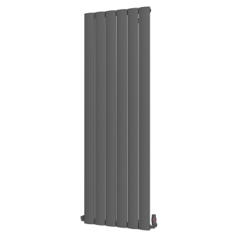 MaxHeat Vulcan Anthracite Vertical Aluminium Designer Radiator | Product Image