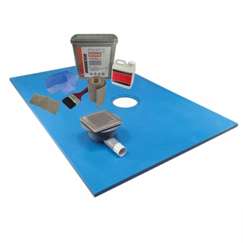 Maxxus Wet Room Former Kit 900mm x 900mm 7sqm Tanking Liquid | Product Image