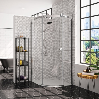 Merlyn 10 Series Quadrant Shower Enclosure 900mm x 900mm LH - 10mm Glass | Product Image