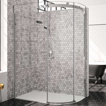 Merlyn 10 Series Offset Quadrant Shower Enclosure - 10mm Glass
