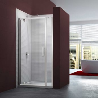 Merlyn 6 Series Inline Pivot Shower Door 900mm+ Wide - 8mm Glass | Product Image
