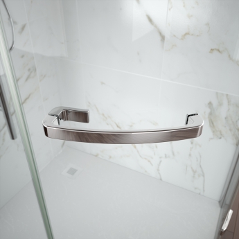 Merlyn 8 Series Frameless Offset Quadrant Shower Enclosure - 8mm Glass | Product Image