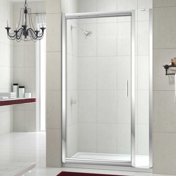 Merlyn 8 Series Inline In-Fold Shower Door - 8mm Glass