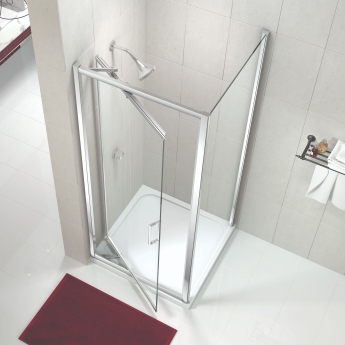 Merlyn 8 Series In-Fold Shower Door - 8mm Glass | Product Image