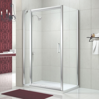 Merlyn 8 Series Inline In-Fold Shower Door - 8mm Glass | Product Image