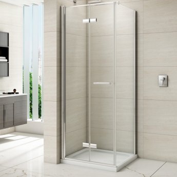 Merlyn 8 Series Frameless Side Panel 800mm Wide 8mm Glass | Product Image