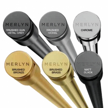 Merlyn 8mm Fluted Wet Room Glass Shower Screen