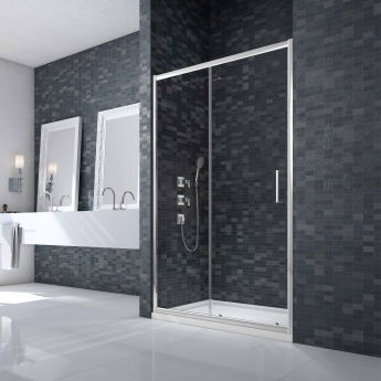 Merlyn Ionic Essence Framed Sliding Shower Door - 8mm Glass | Product Image