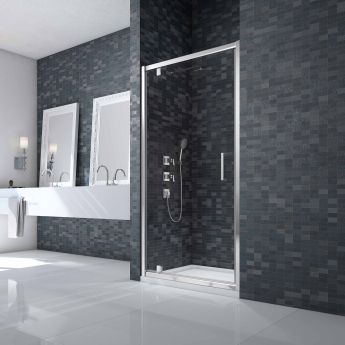 Merlyn Ionic Essence Framed Pivot Shower Door - 8mm Glass | Product Image