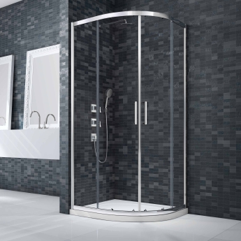 Merlyn Ionic Essence Framed Quadrant Shower Enclosure 900mm x 900mm - 8mm Glass | Product Image