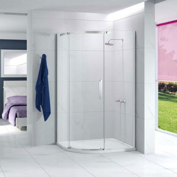Merlyn Ionic Essence 1-Door Offset Quadrant Shower Enclosure 1200mm x 900mm LH - 8mm Glass