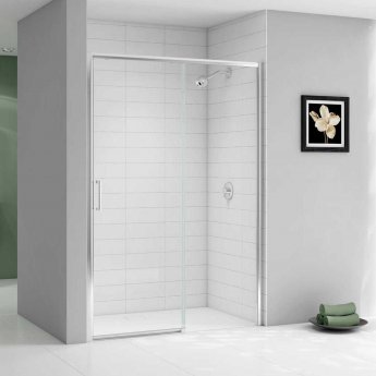 Merlyn Ionic Express Low Level Sliding Shower Door 1200mm Wide RH - 6mm Glass