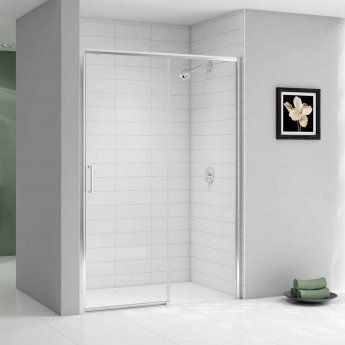 Merlyn Ionic Express Low Level Sliding Shower Door 1700mm Wide (Right Handed) | Product Image