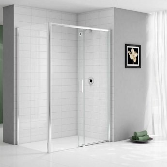 Merlyn Ionic Express Low Level Sliding Shower Door 1700mm Wide (Right Handed) | Product Image