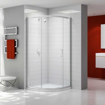 Merlyn Ionic Express 1-Door Quadrant Shower Enclosure 900mm x 900mm - 6mm Glass