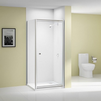 Merlyn Ionic Source Pivot Shower Door - 6mm Glass