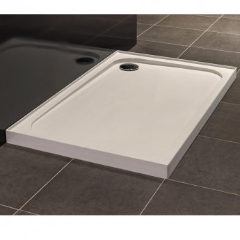 Merlyn Ionic Touchstone Square Shower Tray 800mm x 800mm 4 Upstand