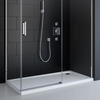 Merlyn Ionic Touchstone Rectangular Shower Tray 1200mm x 760mm White