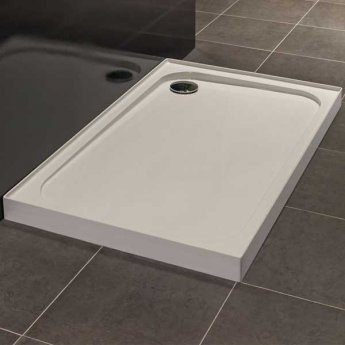 Merlyn Ionic Touchstone Rectangular Shower Tray 900mm x 760mm 4 Upstand