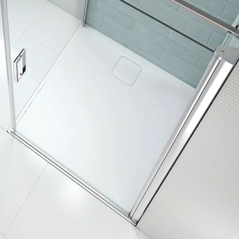 Merlyn Level25 Square Shower Tray 900mm x 900mm (inc Waste) | Product Image