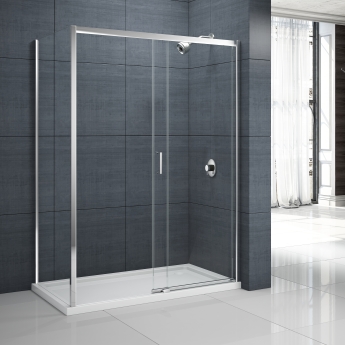 Merlyn Mbox Low Level Access Sliding Shower Door 1200mm Wide RH - 6mm Glass | Product Image