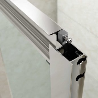 Merlyn Mbox 1-Door Quadrant Shower Enclosure - 6mm Glass