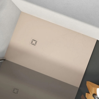 Merlyn TrueStone 30mm Slate Effect Rectangular Shower Tray