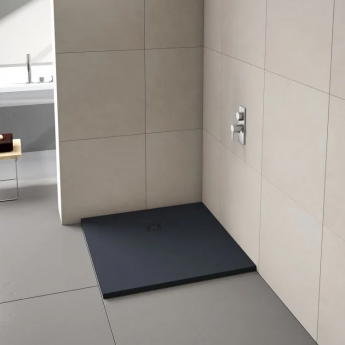 Merlyn TrueStone 30mm Slate Effect Square Shower Tray