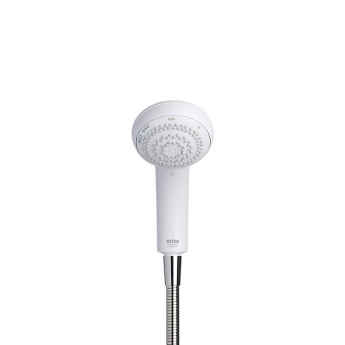Mira Advance Low Pressure Thermostatic Electric Shower with Kit and Showerhead 9.0kW White/Chrome