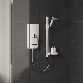 Mira Advance Thermostatic 9.8kW Electric Shower - White/Chrome