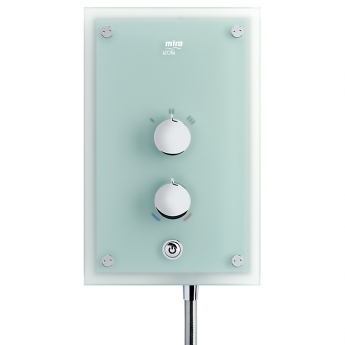 Mira Azora 9.8kw Electric Shower Frosted Glass